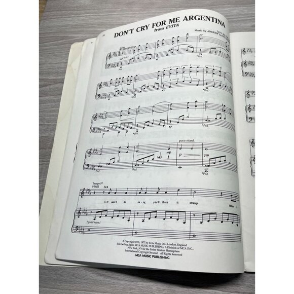 Musical Theatre Classics Vol 1 Songbook Piano Sheet Music Mezzo Soprano Alto - Picture 6 of 7